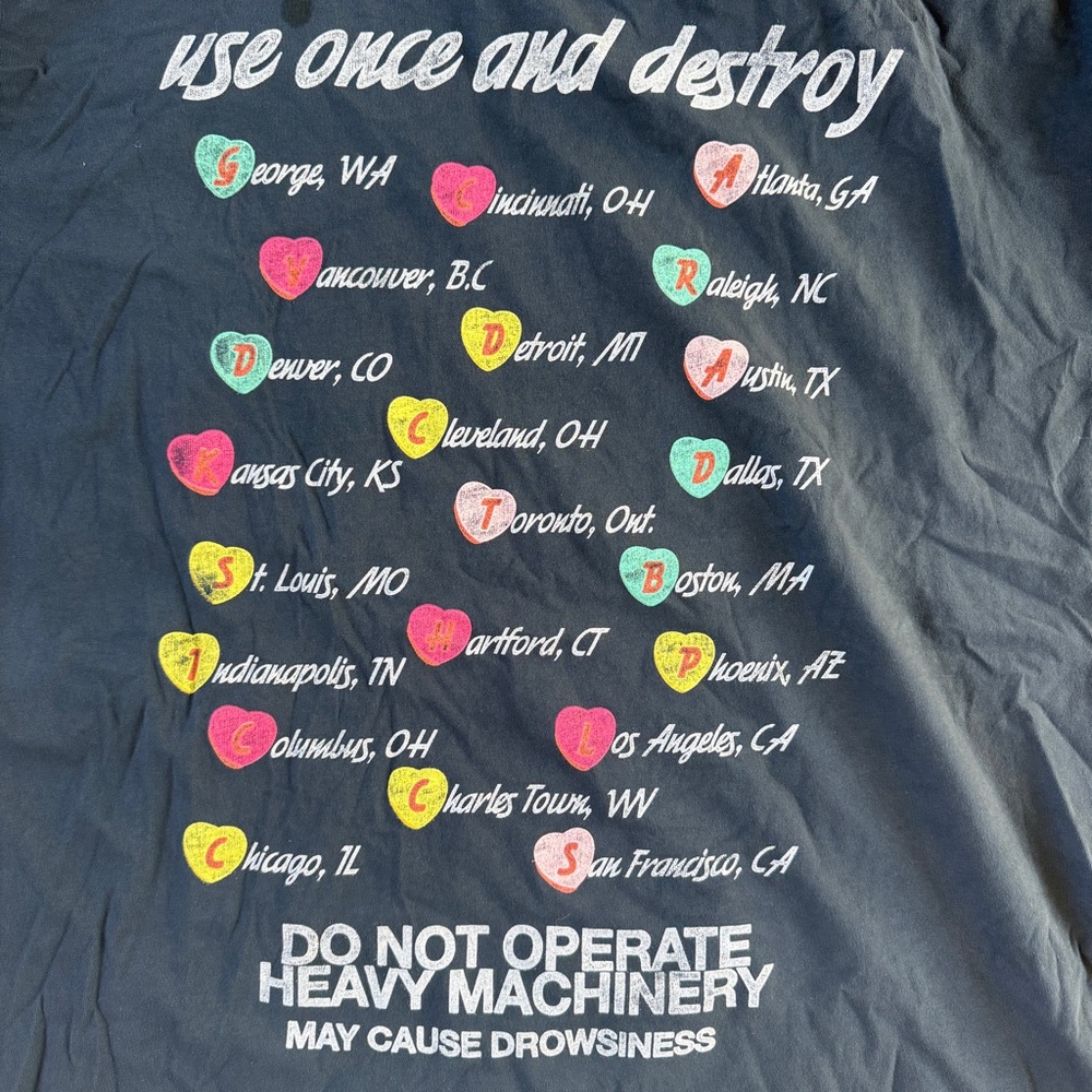Daydreamer Hole Live Through This Merch Tee - Picture 5 of 7